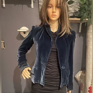 Twelfth Street by Cynthia Vincent Velvet Blazer